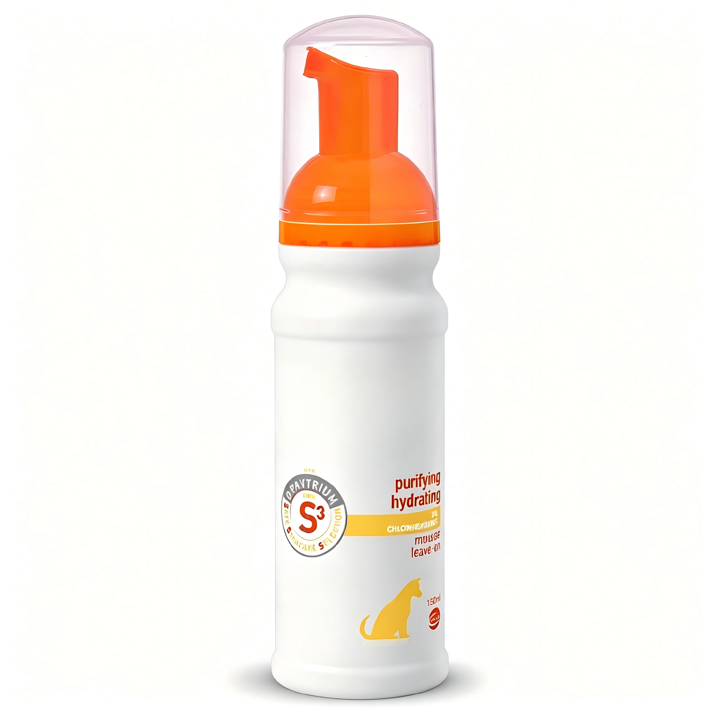 Antibacterial & Anti-Yeast Leave-On Pet Skin Mousse with 3% Chlorhexidine