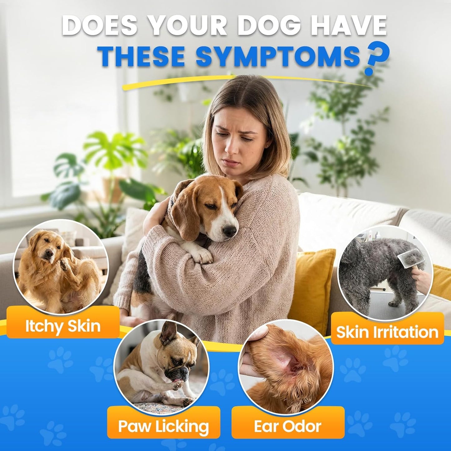 The Vet-Formulated Solution to Stop Paw Licking & Itching Fast (Bacon Flavor)