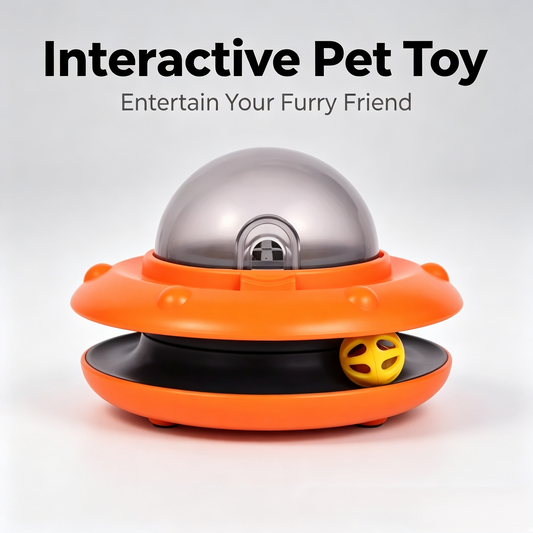 UFO Interactive Cat Treat Dispenser Toy