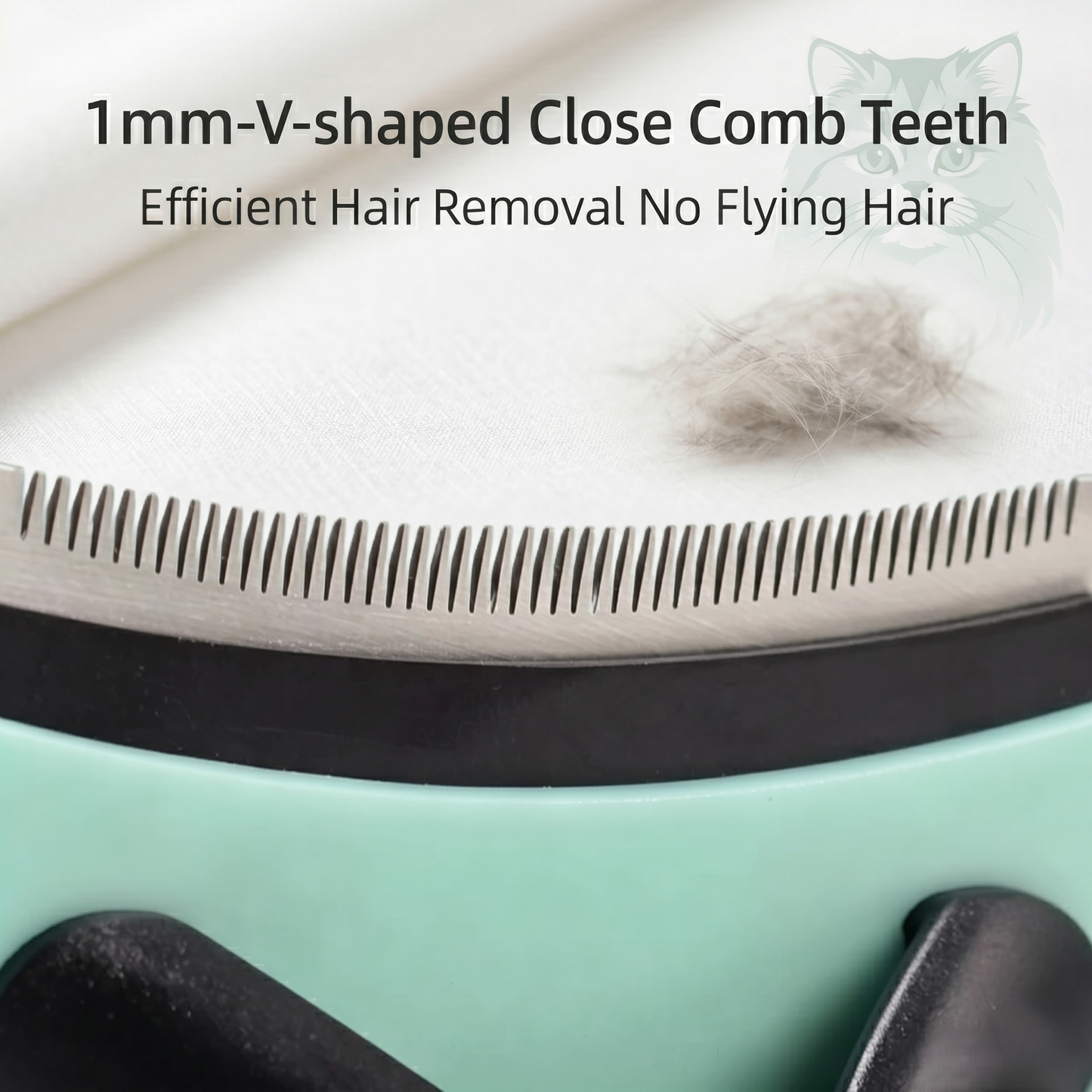 Pet Grooming Deshedding Brush – Efficient Hair Removal Tool for Cats &amp; Dogs